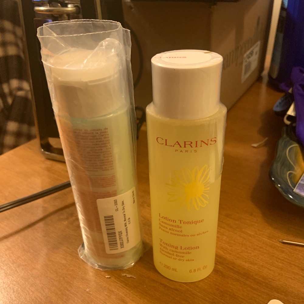 Clarins cleansing duo